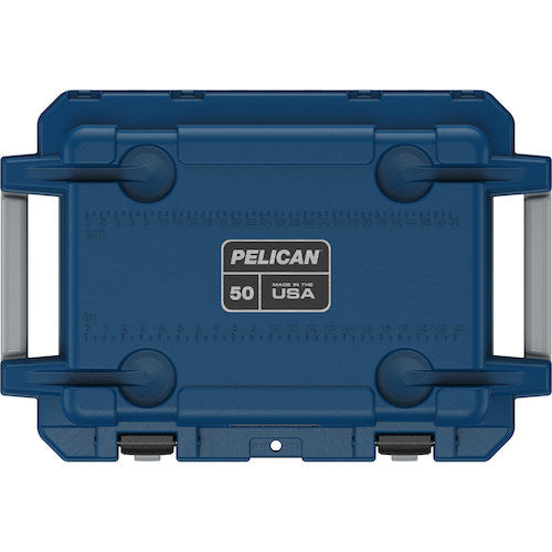 PELICAN 50QT エリートクーラー パシフィックブルーXグレー 50Q-1-PACBLUGRY 1 台