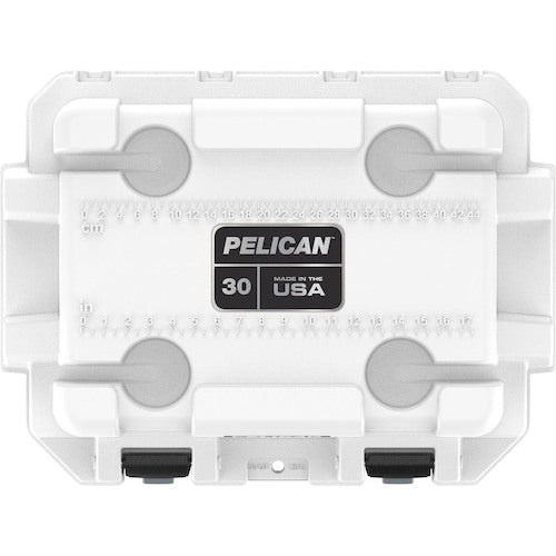 PELICAN 30QT エリートクーラー ホワイトXグレー 30Q-1-WHTGRY 1 台
