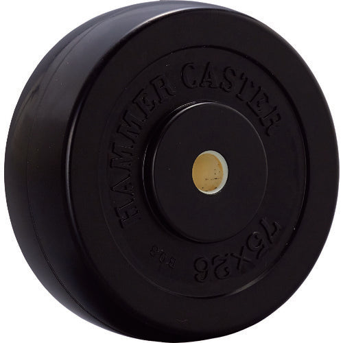 해머 S형용 고무 일체 바퀴 수지 부시들이 75mm 425S-R75 1개