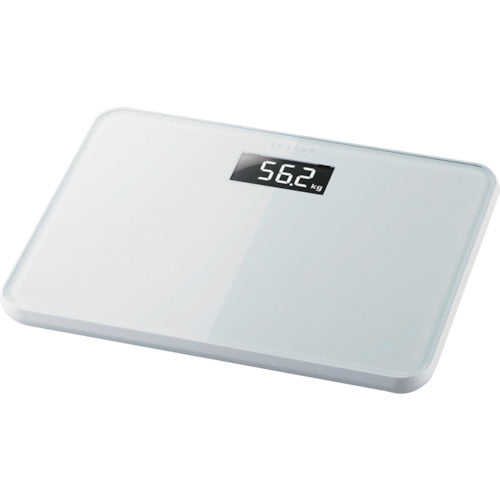 ELECOM 에클리어 체중계 HCS-S01 화이트 HCS-S01WH 1대