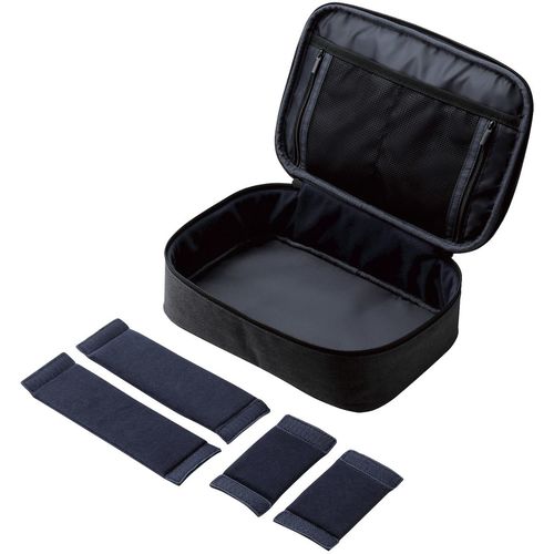 ELECOM Gadget Pouch Organizer Pouch Carrying Type Black BMA-GP15BK 1 piece