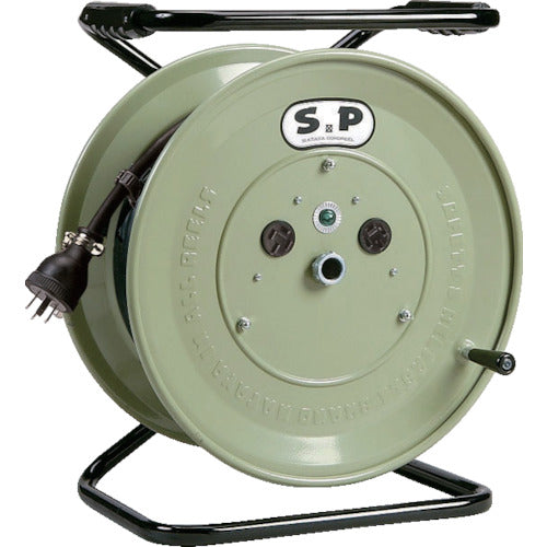 하타야 대형 코드릴 3상 200V 접지 부착 30A 5.5SQ 20m SP-255M 1대