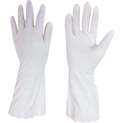 Kawanishi Thin Vinyl Gloves, 1 Pair, White, Medium Size, 2150W-M, 1 Pair