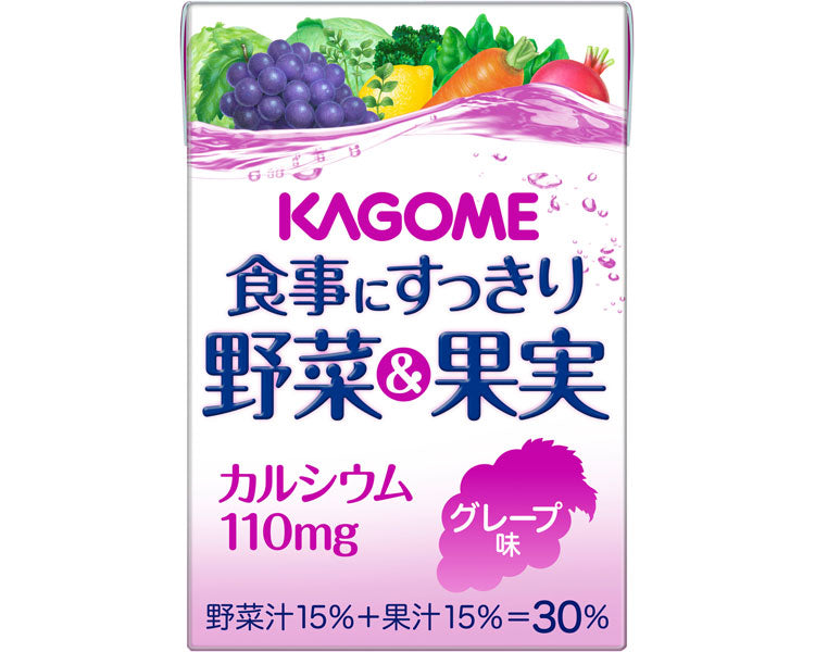 食事にすっきり野菜&果実カルシウム グレープ味 / 7795 100mL 1 本