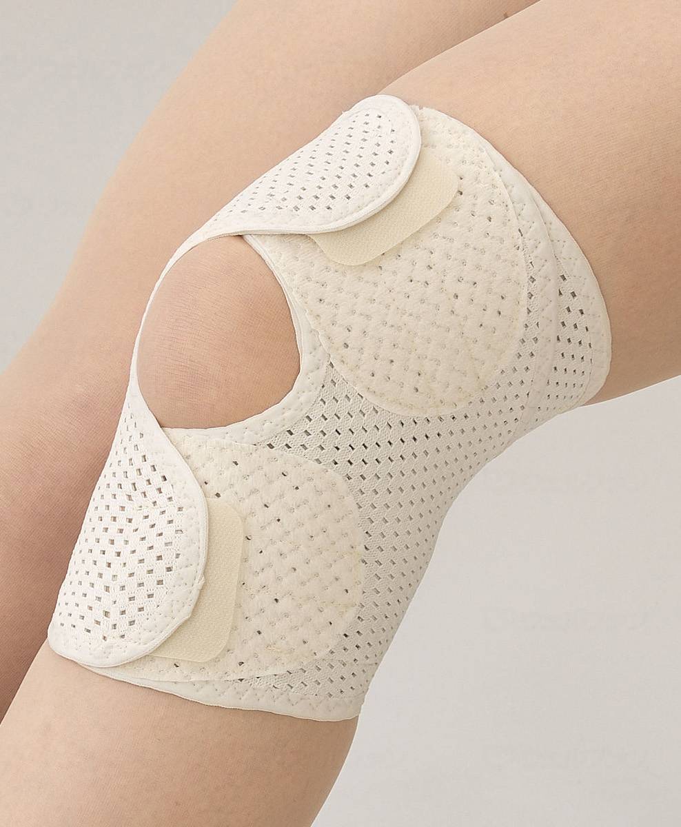 中山式産業中山式ひざ用医学固定帯 メッシュ ベージュ フリー