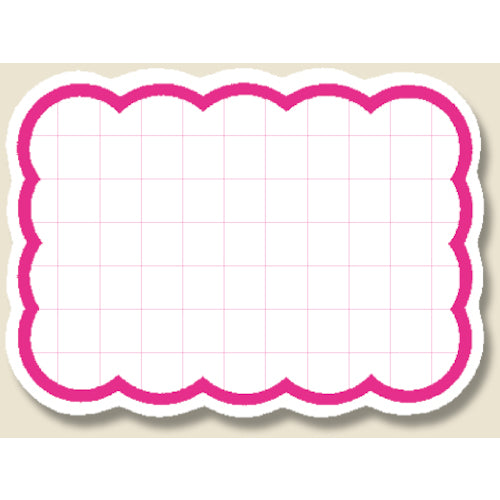 HEIKO Spider Cutout Cards, Medium, Pink, Pack of 50, 007233601, 1 Bundle