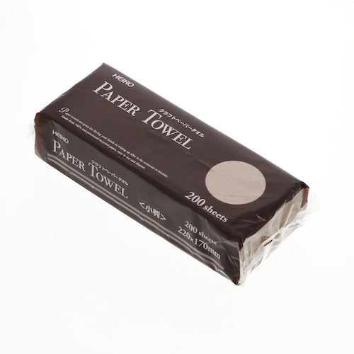 HEIKO クラフトペーパータオル シングル 小判 200枚入り 004722006 1 PK