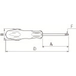 Kyocera Parts Torx Wrench (Driver Type) DTM-6 1 pc