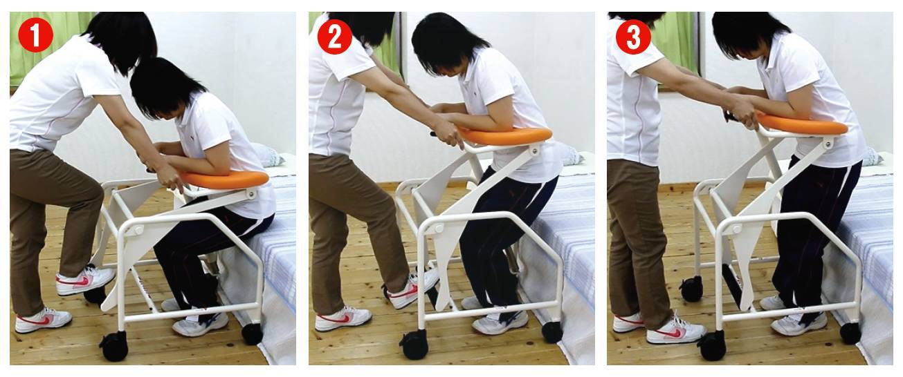 津島鉄工所歩く事をあきらめない歩行器 たぁ~くん