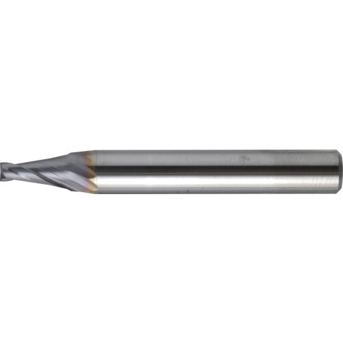 ユニオンツール 超硬エンドミル テーパ φ0.2×片角 0.3° CCTE20021 1 本