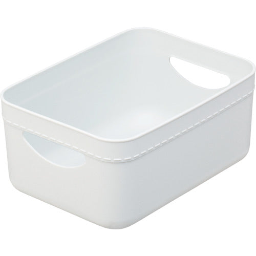 TENMA 부드러운 수납 케이스 하프 얕은 W(화이트) 110013227 1개