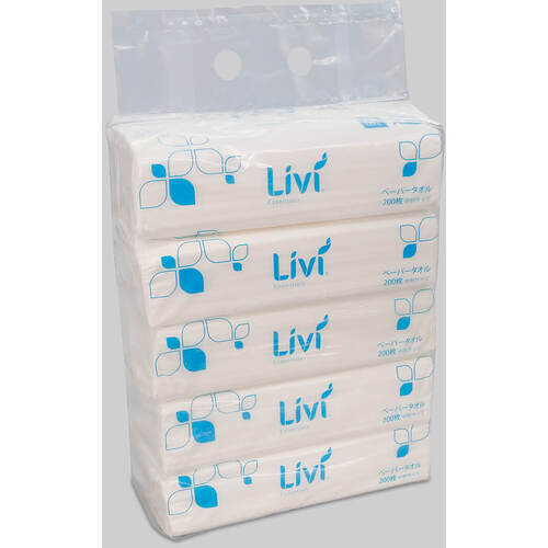 Livy 8781 Paper Towel Medium Size 5P W01P 1 bag