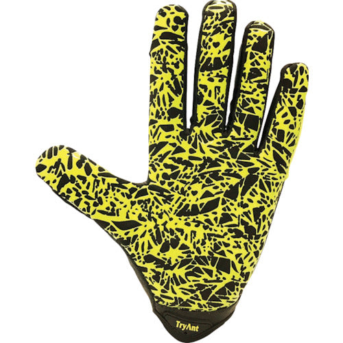 TryAnt 인공 가죽 장갑 715 SHORT GLOSS PU 라이트 옐로우 L 715-LY-L 1 쌍