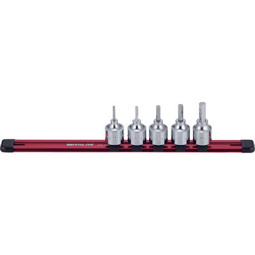 MITOLOY 1/2 Hex Socket Holder Set 5 Links 6 Pieces HH406M 1 S