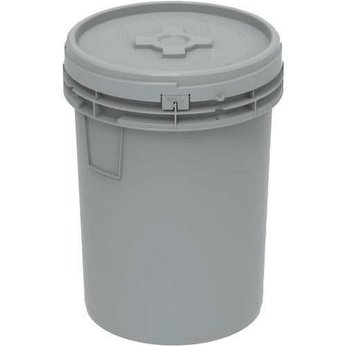 サンコー ペール容器 701254 サンペール#48 フタ ライトグレー 70125400GL802 1 個
