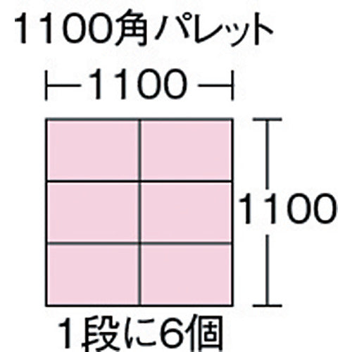 サンコー ボックス型コンテナー 202807 サンボックス#28−2B ライトグレー SK-28-2B-GLL 1 個