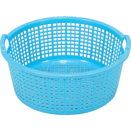 サンコー 北海篭(丸型ー2) 301801 ライトブルー SKKG-HOKKAI-MARU2-BL 1 個