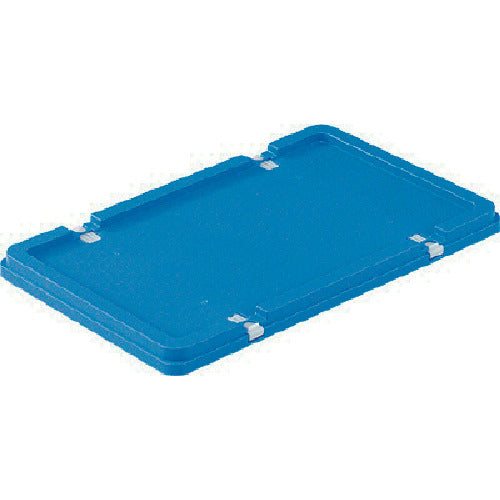 Sanko Box Type Container 702402 Sunbox #22 Lid with Lock Blue SK-22F-F-BL 1 Piece