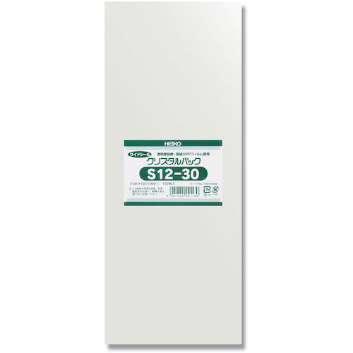 HEIKO OPP袋 クリスタルパック S 12−30 100枚入り 006734300 1 袋