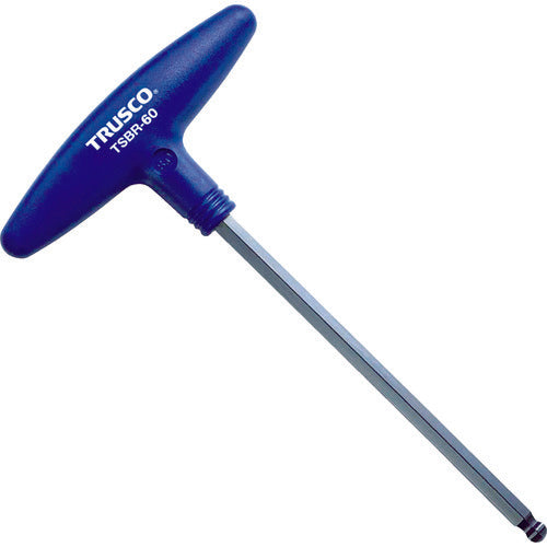 TRUSCO T형 볼포인트 육각봉 렌치 6.0mm TSBR-60 1개