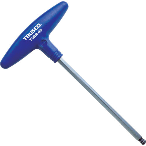 TRUSCO T-type ball point hex wrench 8.0 mm TSBR-80 1 piece