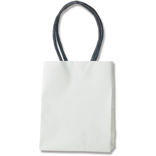 HEIKO 수제 종이 봉지 쁘띠 가방 흰 무지 12-6.5 10 장들이 004088600 1 봉지