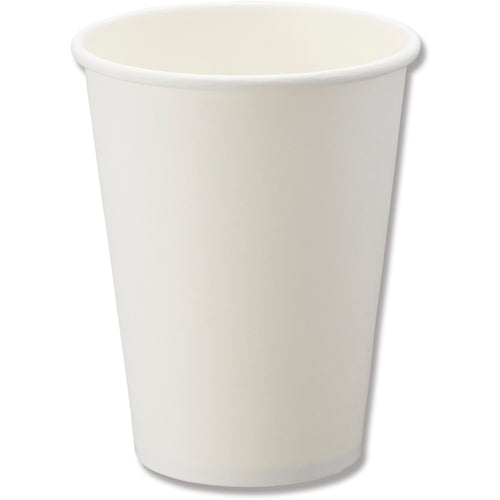 HEIKO ペーパーカップ アイス・ホット兼用 12オンス 口径90mm ホワイト 50個入り 004535992 1 袋