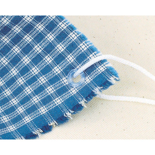 TRUSCO 両面ハトメ ポリカーボネート黒 12mm 15組入 (ブリスターパック入) P-THP-JB12 1 PK