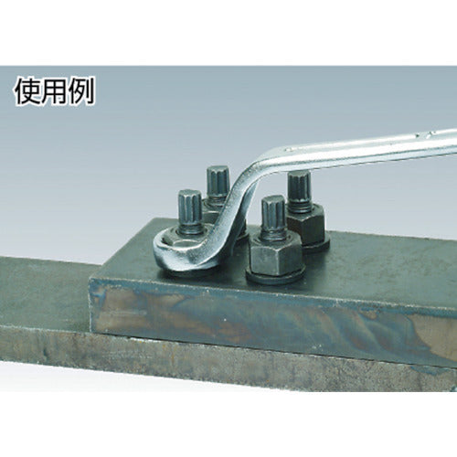 슈퍼 샤볼트용 안경 렌치 육각 대변 치수:36 KPH36 1 쵸