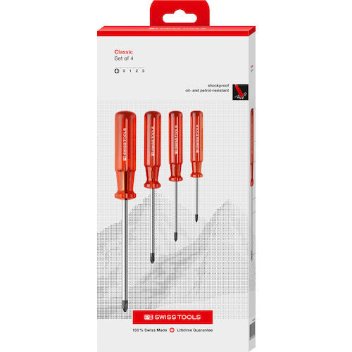 PBスイスツールズ ドライバーセット 4本組 1562CBB 1 S