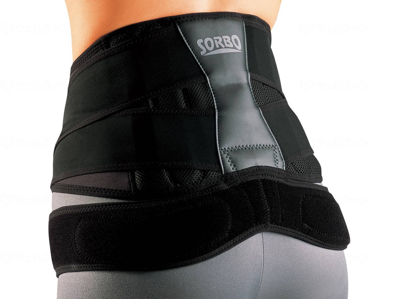 Sanshin Kosan Sorubo Do Gluteus Medius + Waist Guard Black L