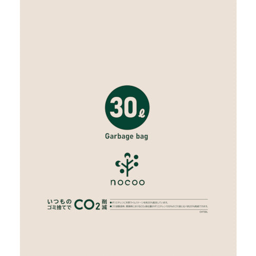 사니 팩 NOCOO (노쿠) 용량 표기 쓰레기 봉투 스마트 큐브 20-30L30 장 CHT35 1 권