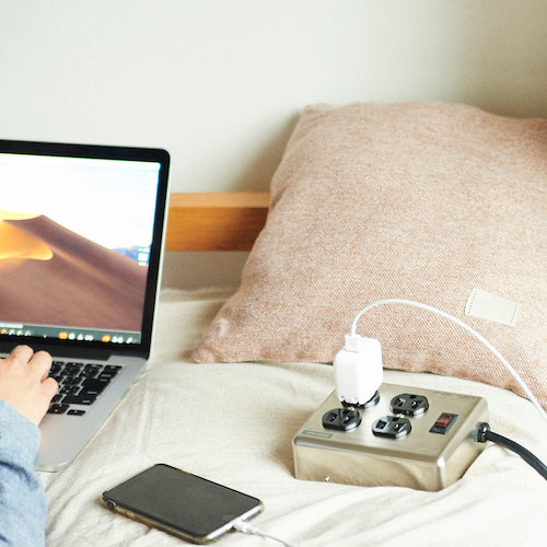 Fargo Steel Tap AC 4-port Silver PT400SV 1 piece