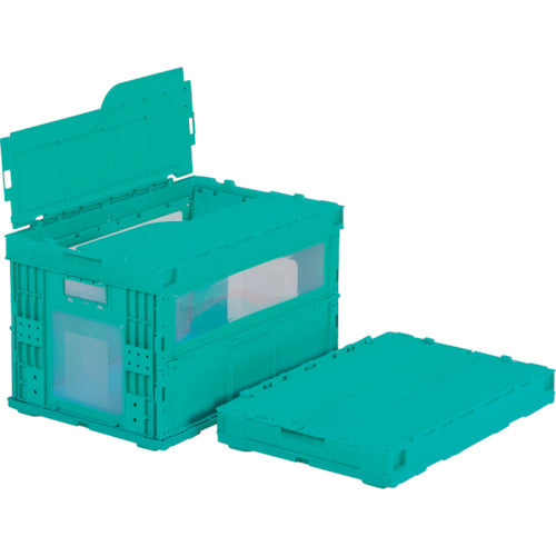 サンコー フタ一体型折りたたみコンテナー 559170 マドコン HBC−51B−B 55917000GRKAMTM 1 個