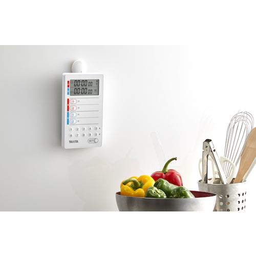 TANITA プリセットタイマー TD−427−WH TD-427-WH 1 台