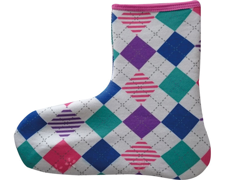 Uramoko socks long / CW1280 Argyle 1 pair