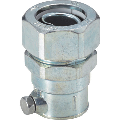 SANKEI K-Flex combination coupling, screwless/for thin steel conduit connection, waterproof, KMKE28, 1 pc