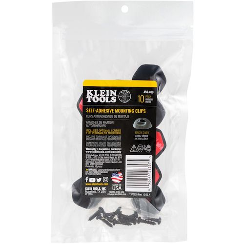 KLEIN 케이블 마운트 클립 1슬롯 450-400 1봉