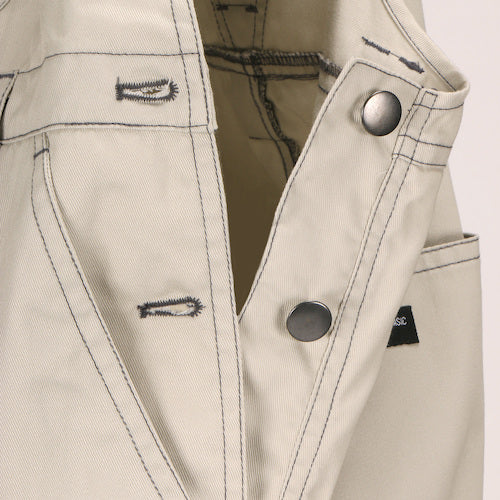 Kajimeiku 6807 TC Overalls D Gray LL 6807-75-LL 1 unit