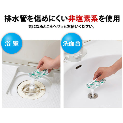 아이미디어 배수관 일발 세척 머리카락 빗질 1007634 1 상자