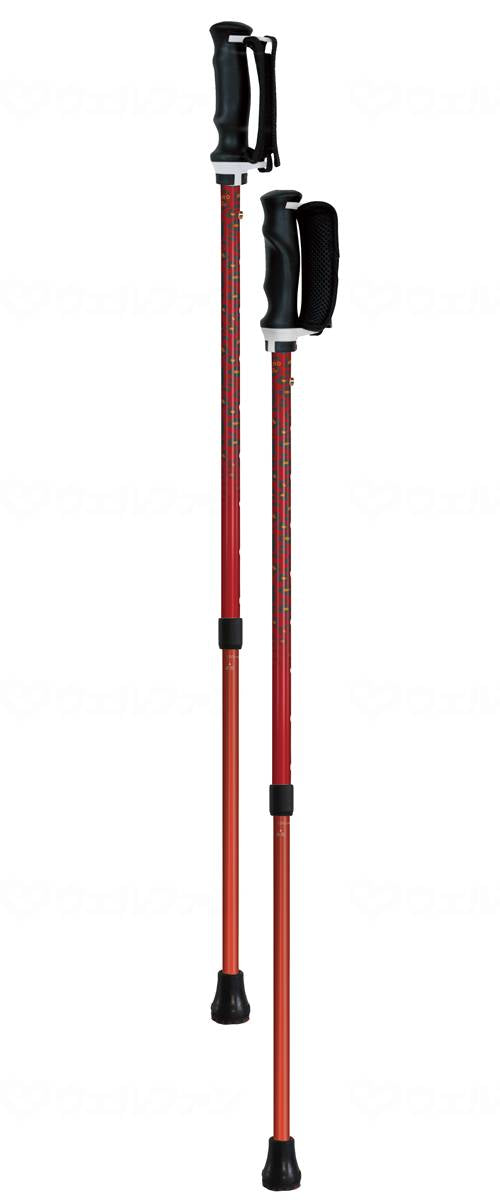 Shinano More Anshin 2-Stick Cane (Set of 2) Panther