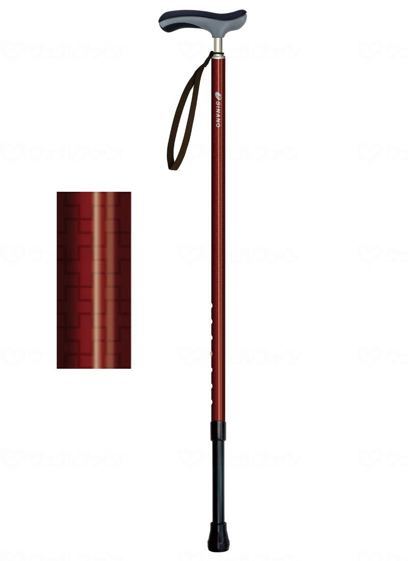 シナノ抗ウイルス楽~ダ 伸縮+ レッド