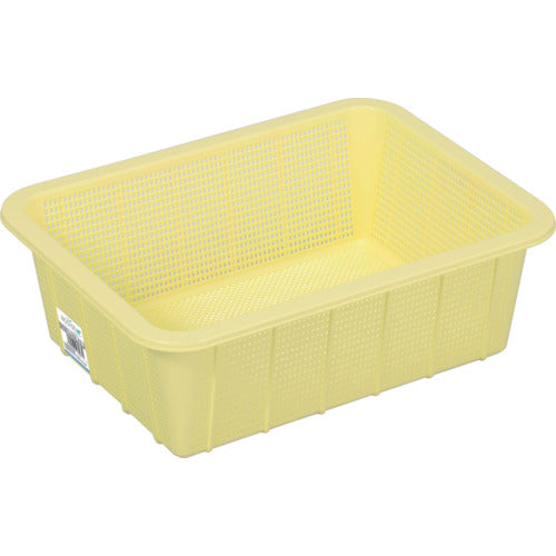 TONBO アシスト抗菌角ざる深2イエロー 03070 1 個