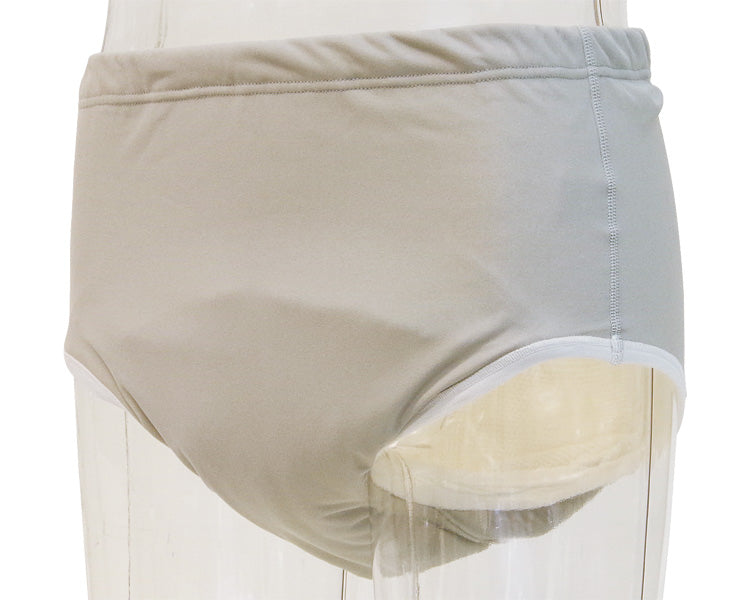 Deluxe Anshin Brief 300 for Men / 070-500018-00 L Gray 1 piece