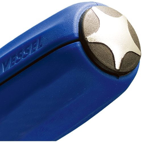 VESSEL スーパークッション貫通ドライバー 730 −5.5×75 730-5.5-75 1 本