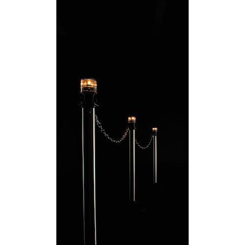 Teramoto Chain Stand with LED Light, Yellow Plastic Chain, Constant Light, SU-662-110-6, 1 Unit