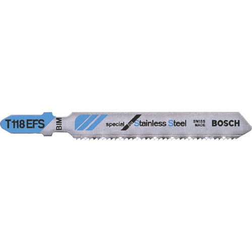 Bosch Jigsaw Blade Bimetal for Stainless Steel T-118EFS T-118EFS 1 PK