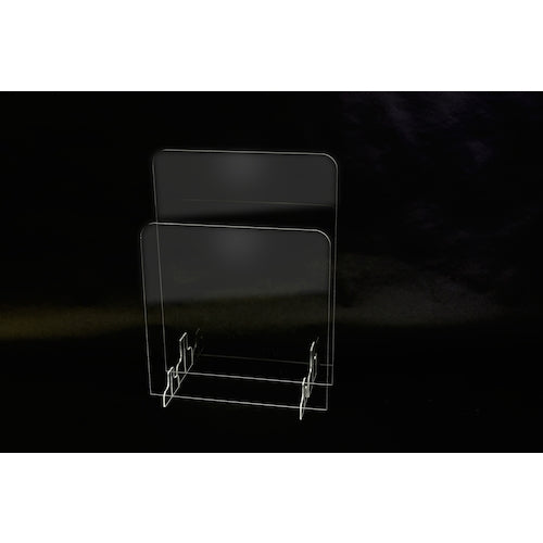 アイグッズ 【売切商品】 開口ありアクリルパーテーション(H80×W60cm) IGC00108 1 台