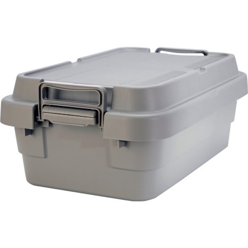 TRUSCO トランクカーゴ フラット天板仕様 浅型 30L グレー GYCFL-50 1 台