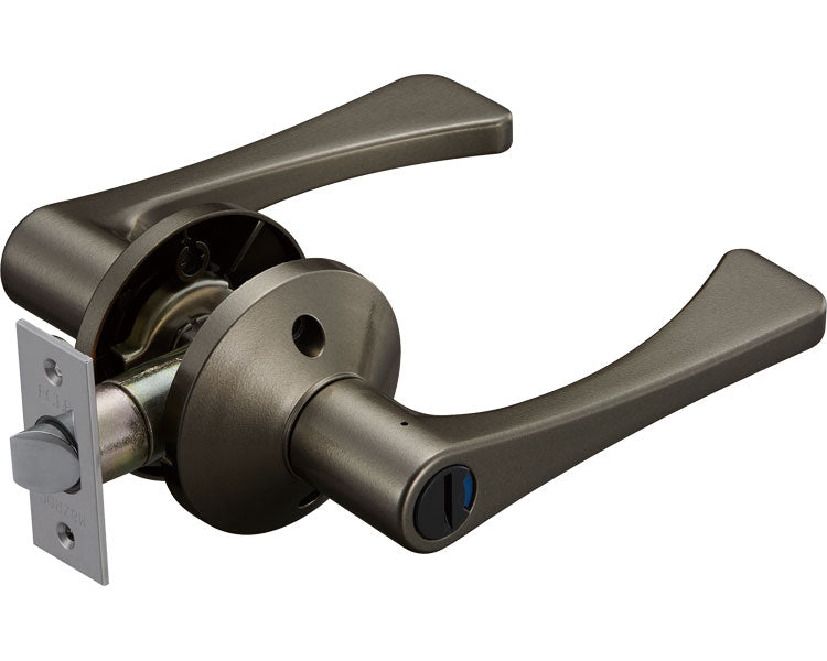 エクレ兼用取替バリアフリーレバー錠 トイレ錠 / 012-6541 アンバー EL5060-4M-U 1 セット